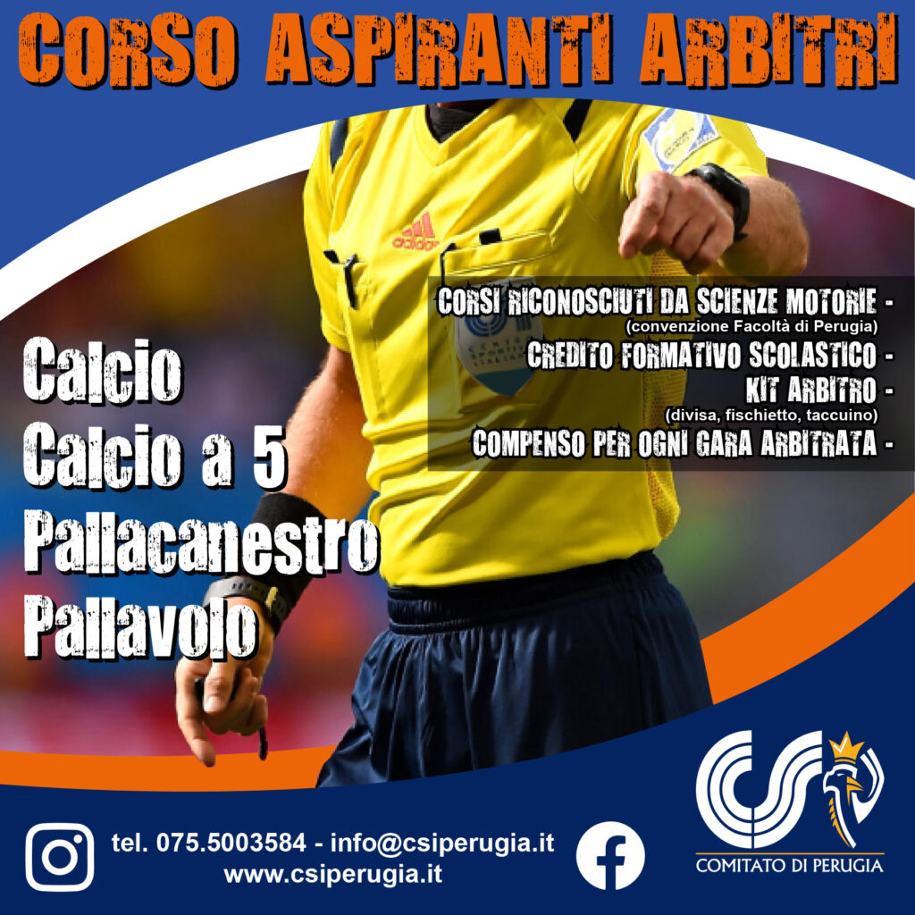 Corso aspiranti ARBITRI.....!!!